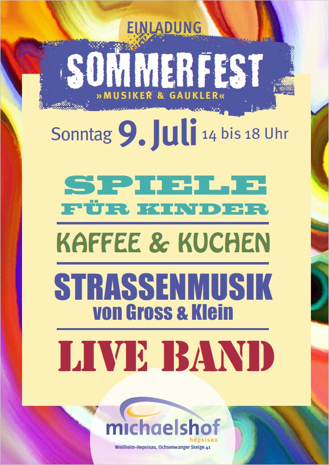 Sommerfest 2017